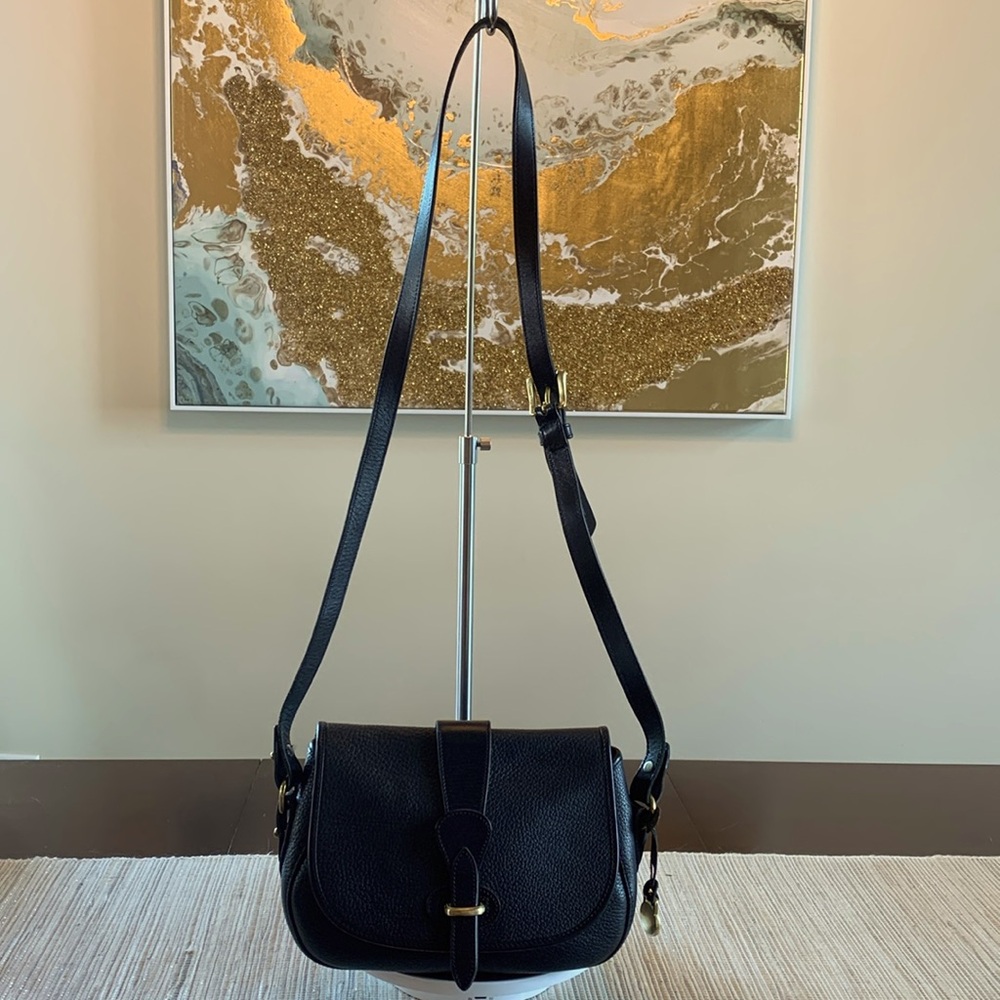 Dooney & Bourke Black Leather Shoulder Bag
